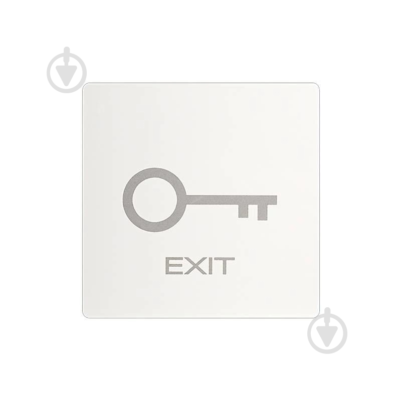Кнопка выхода Volya Electronics Exit-MP white пластиковая врезная (302350) - фото 1