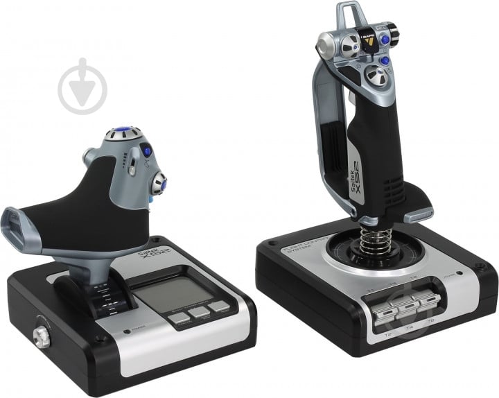 Игровой манипулятор Logitech G SAITEK X52 FLIGHT CONTROL SYSTEM USB X52 FLIGHT CONTROL SYSTEM - фото 1 Игровой манипулятор Logitech G SAITEK X52 FLIGHT CONTROL SYSTEM USB X52 FLIGHT CONTROL SYSTEM - фото 1