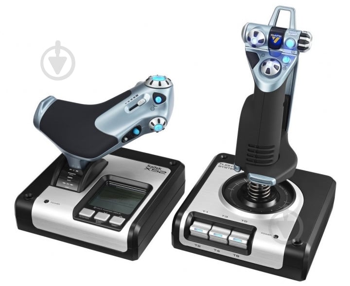 Игровой манипулятор Logitech G SAITEK X52 FLIGHT CONTROL SYSTEM USB X52 FLIGHT CONTROL SYSTEM - фото 9 Игровой манипулятор Logitech G SAITEK X52 FLIGHT CONTROL SYSTEM USB X52 FLIGHT CONTROL SYSTEM - фото 9