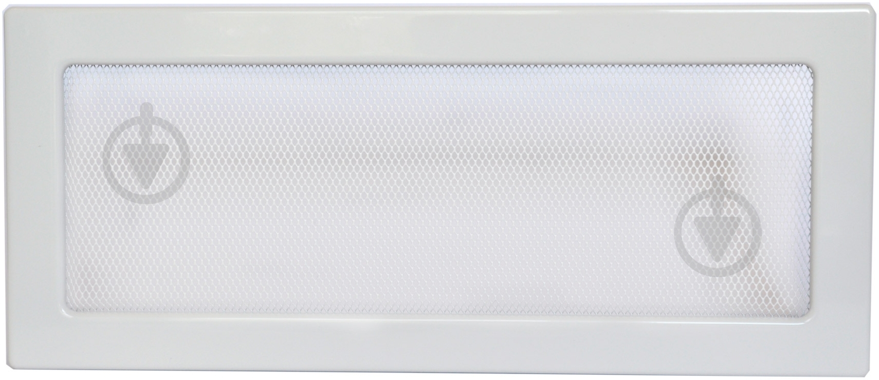 Решетка каминная  4FIRE 17х40 белая - фото 2