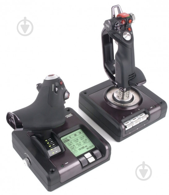 Игровой манипулятор Logitech G SAITEK X52 PRO FLIGHT CONTROL SYSTEM USB X52 PRO FLIGHT CONTROL SYSTEM - фото 6