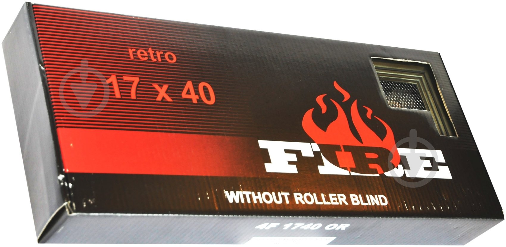 Решетка каминная  4FIRE 17х40 ретро - фото 3