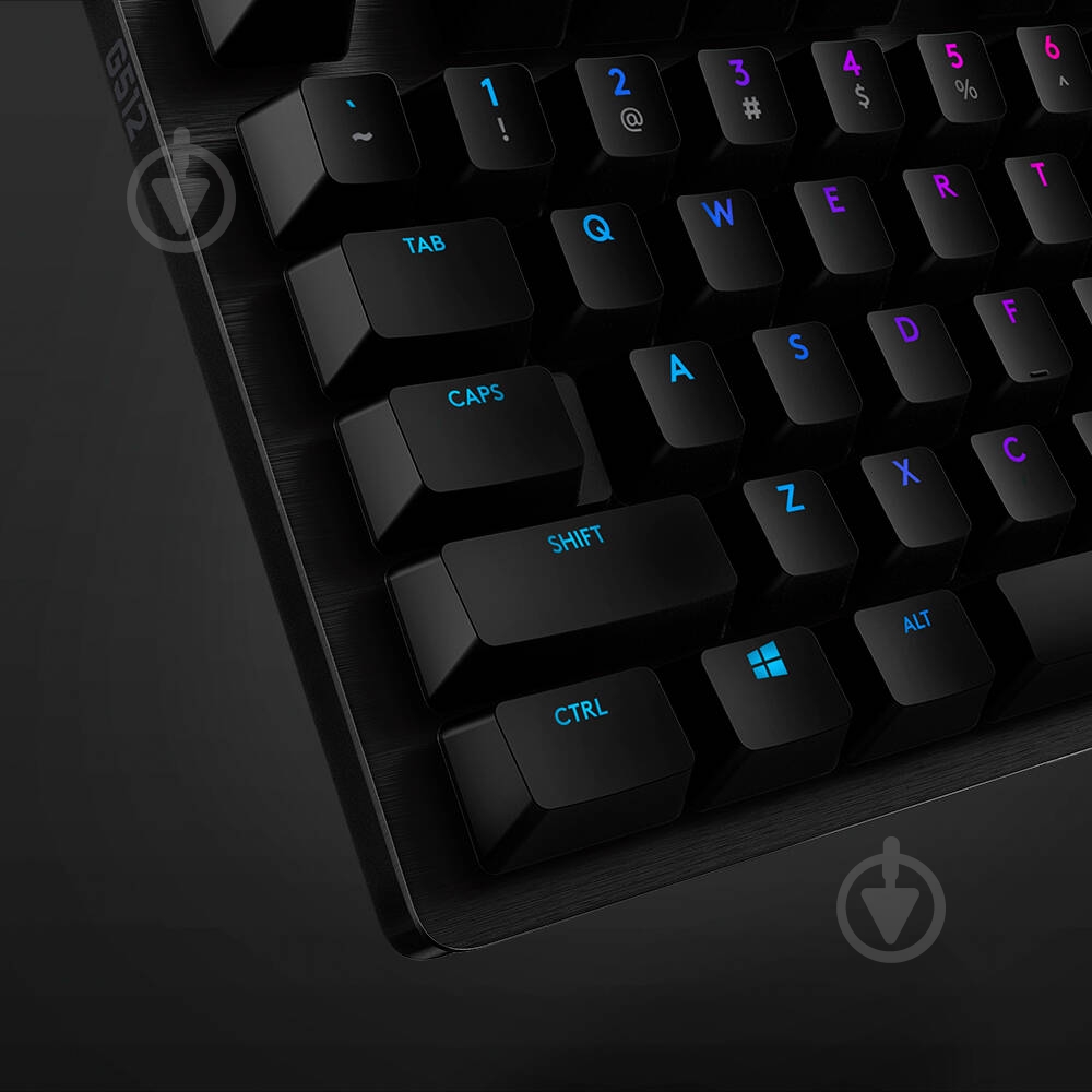 Клавиатура Logitech G512 Carbon Lightsync RGB Mechanical (920-009351) black - фото 12