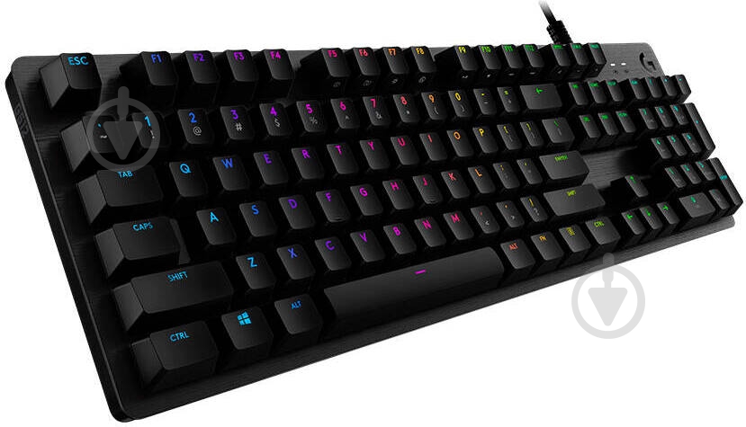 Клавиатура Logitech G512 Carbon Lightsync RGB Mechanical (920-009351) black - фото 1