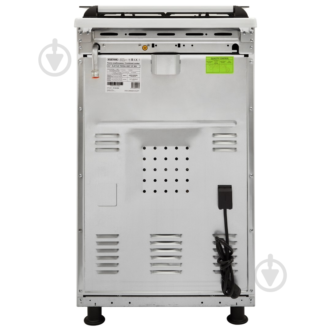 Плита комбінована Eleyus TEKNA 5007 CF WH - фото 5