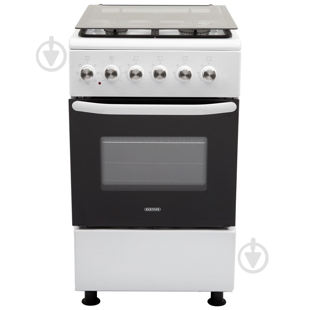 Плита комбінована Eleyus TEKNA 5007 CF WH - фото 1