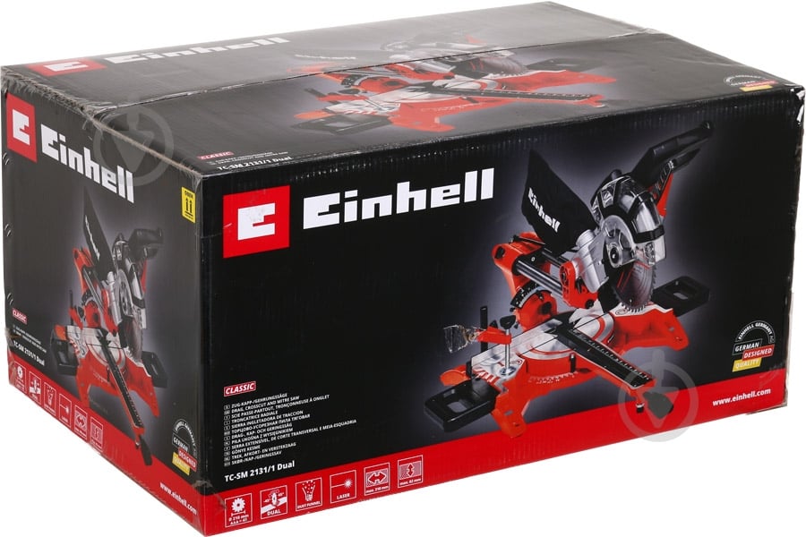 Пила торцовочная Einhell TC-SM 2131/2 Dual 4300390 - фото 15