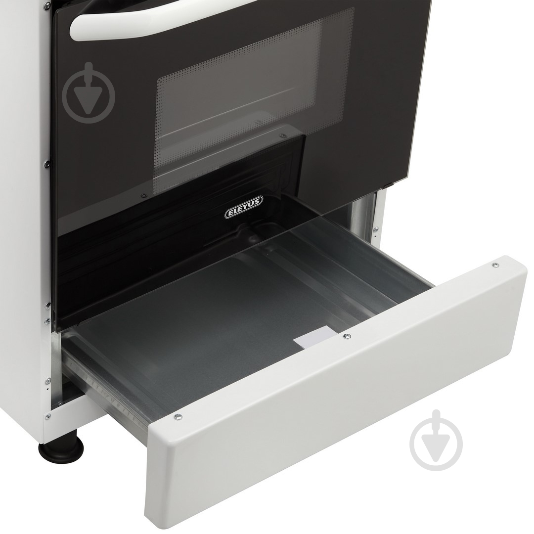 Плита комбінована Eleyus TEKNA 6007 CF WH - фото 6 Плита комбінована Eleyus TEKNA 6007 CF WH - фото 6