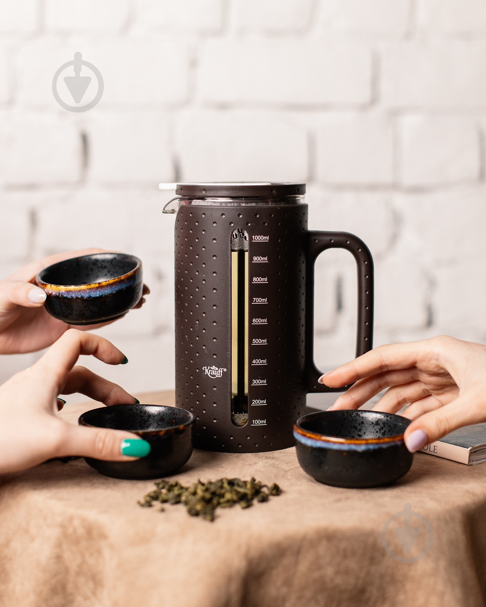 Френч-пресс Krauff Verdicht 1000 мл 26-293-005 - фото 2