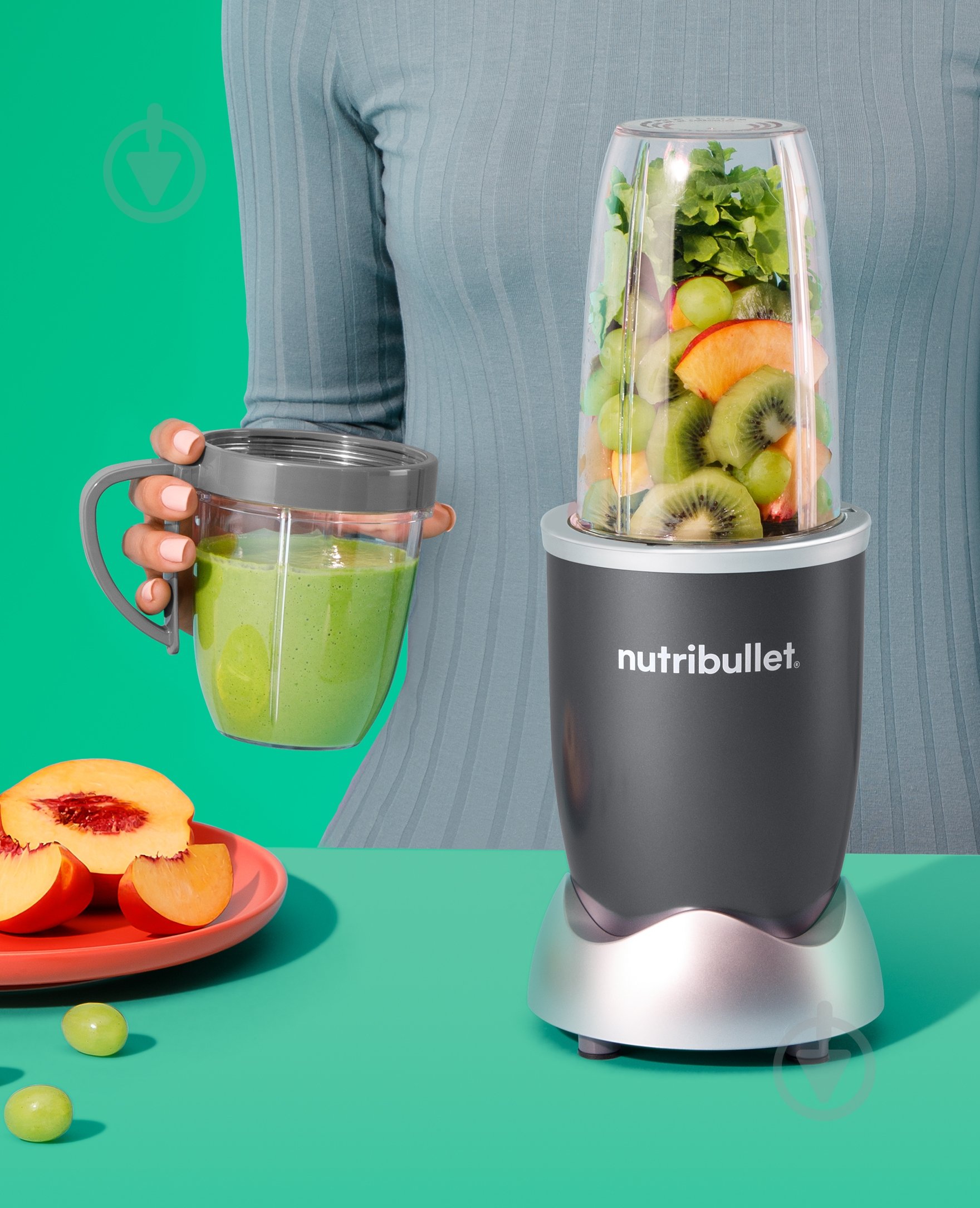 Блендер стаціонарний NUTRIBULLET NB607DG - фото 5