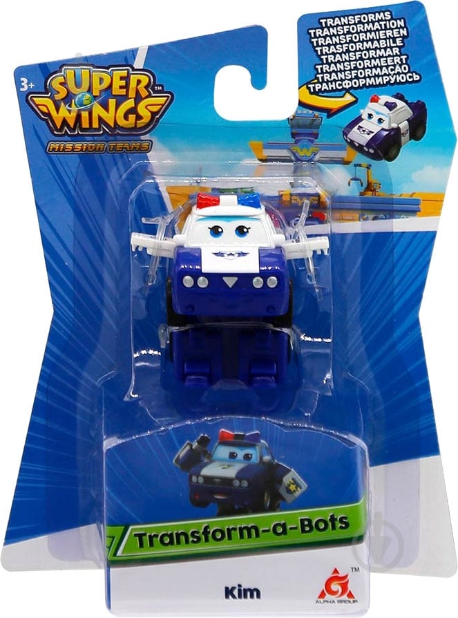 Игрушка-трансформер Super Wings Kim EU730033 - фото 1