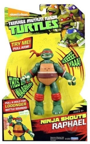Фигурка TMNT Черепашки-ниндзя Рафаэль 15 см - фото 4 Фигурка TMNT Черепашки-ниндзя Рафаэль 15 см - фото 4