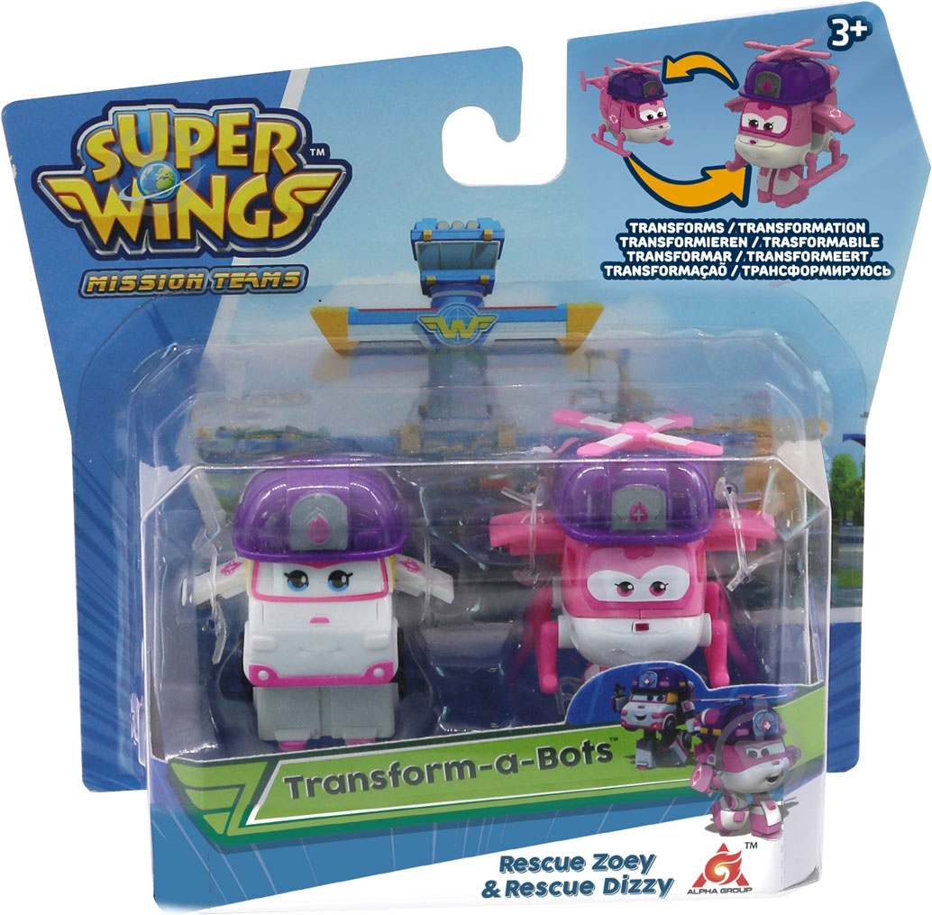 Игровой набор Super Wings Dizzy и Zoey EU730002E - фото 1
