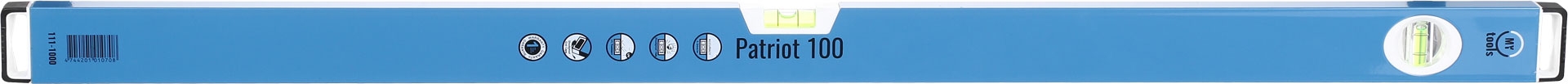 Уровень 100 см My Tools Patriot 111-1000 - фото 2