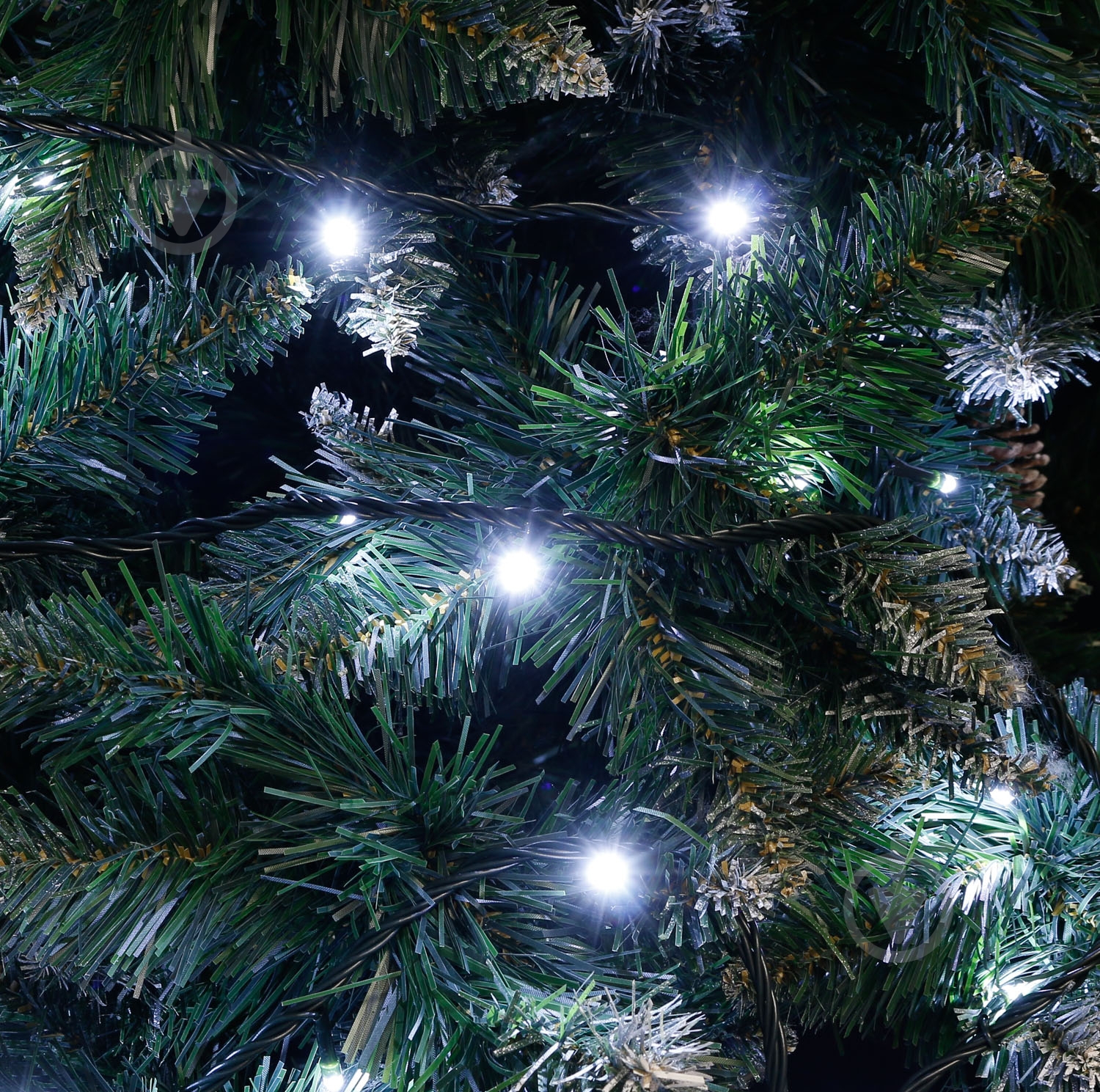 Електрогірлянда лінійна Феєрія біла вбудований світлодіод (LED) 200 ламп 20 м - фото 2