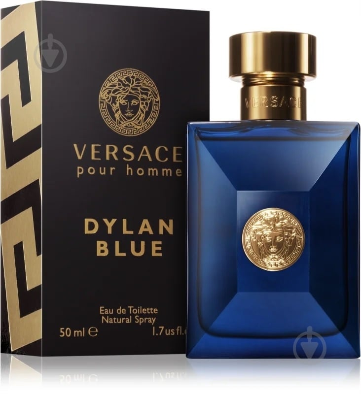 Туалетная вода Versace Dylan Blue 50 мл - фото 1