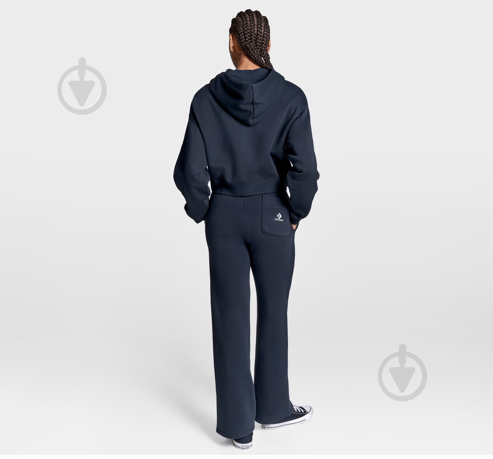 Штани Converse STR CHEV OPENHM PANT CVW5B583-BLK р. XS чорний - фото 7