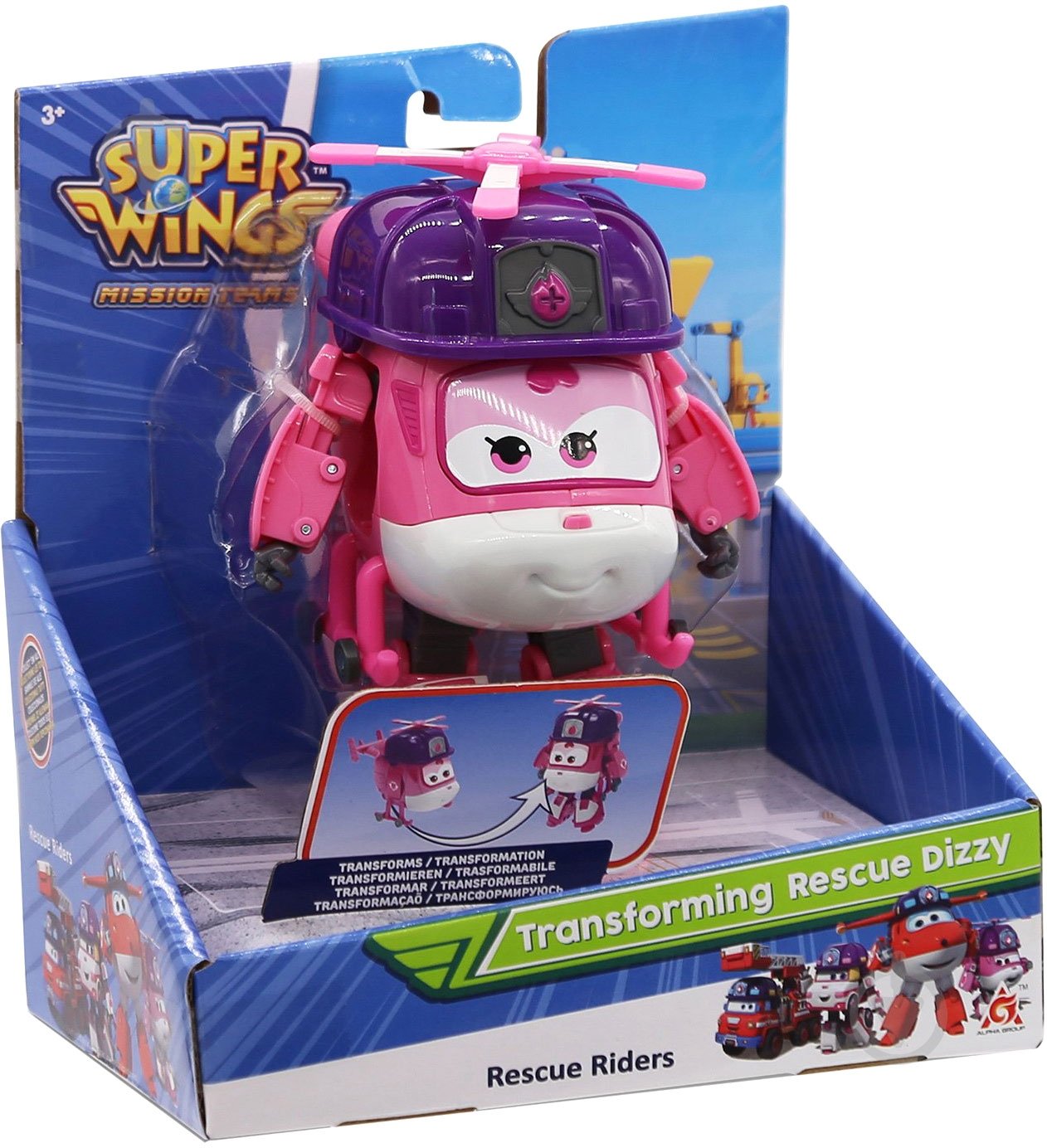 Игрушка-трансформер Super Wings Dizzy EU730222 - фото 1 Игрушка-трансформер Super Wings Dizzy EU730222 - фото 1