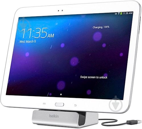 Док-станція Belkin Charge+Sync Android Dock XL silver (F8M769bt) - фото 3