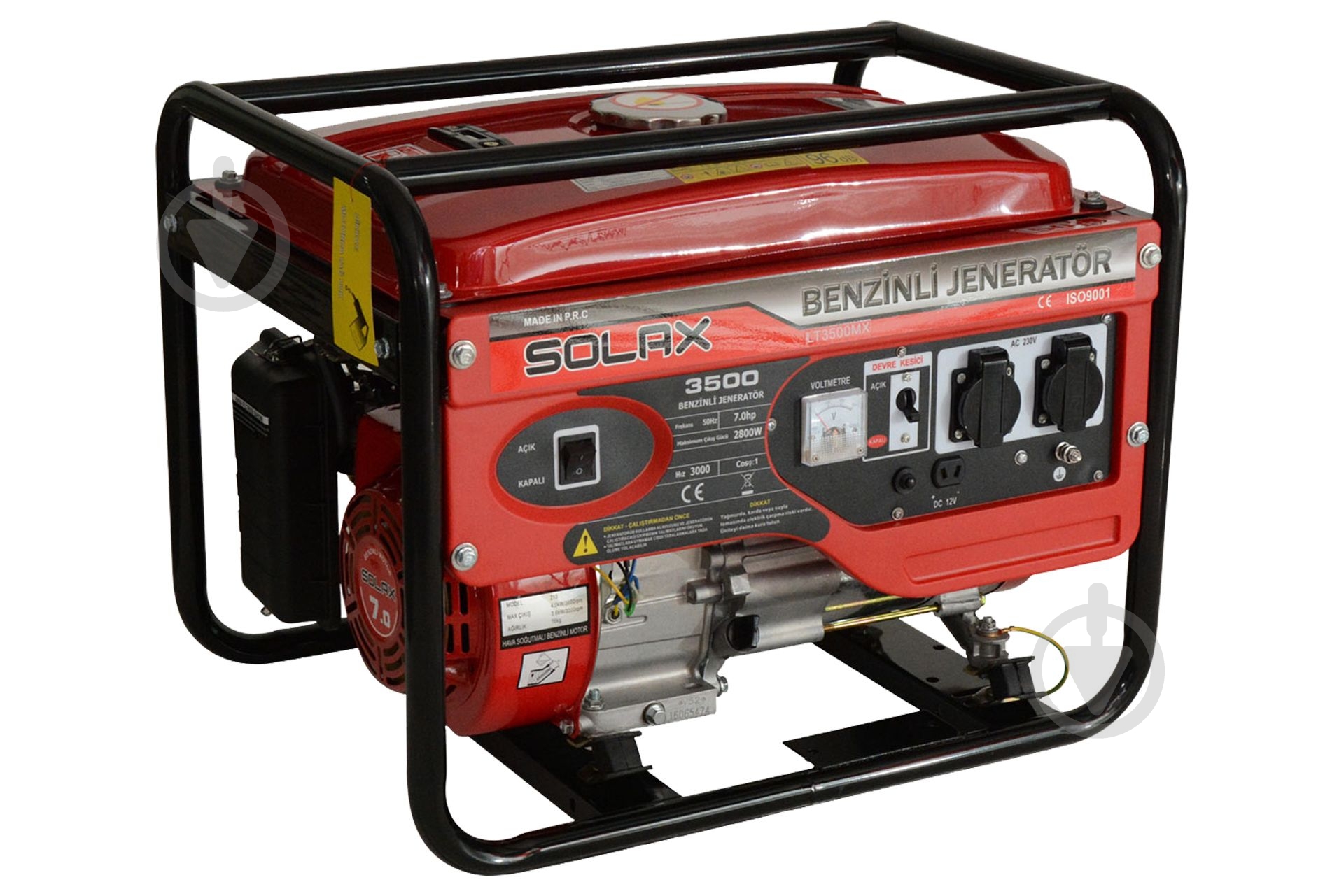 Генератор бензиновый SOLAX SOLAX 2,5 кВт / 2,5 кВт 220 В SOLAX LT3500MX - фото 1