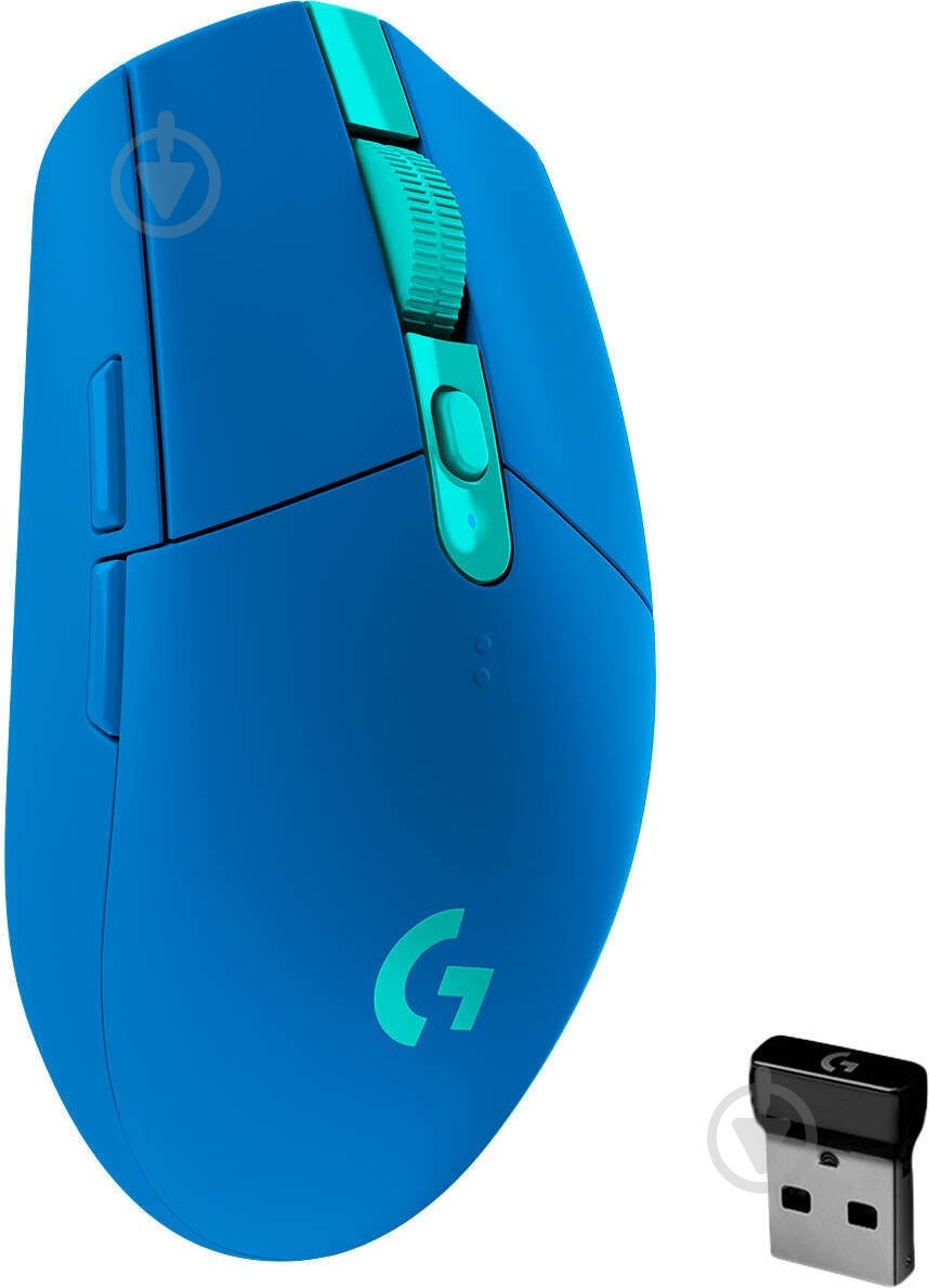 Мышь Logitech G305 LIGHTSPEED Wireless Gaming Mouse blue (910-006014) - фото 1 Мышь Logitech G305 LIGHTSPEED Wireless Gaming Mouse blue (910-006014) - фото 1