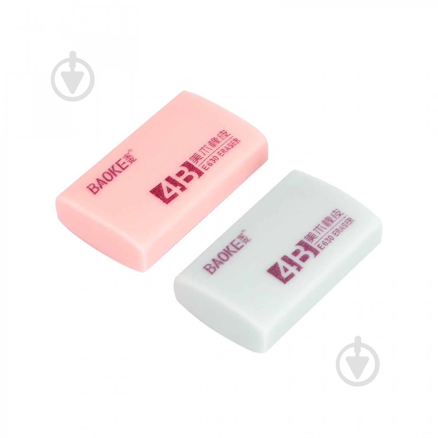 Ластик 39х23х10 мм TPR в ассортименте 4B E630 Baoke - фото 1