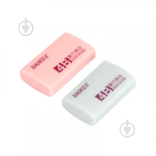 Ластик 39х23х10 мм TPR в ассортименте 4B E630 Baoke - фото 2