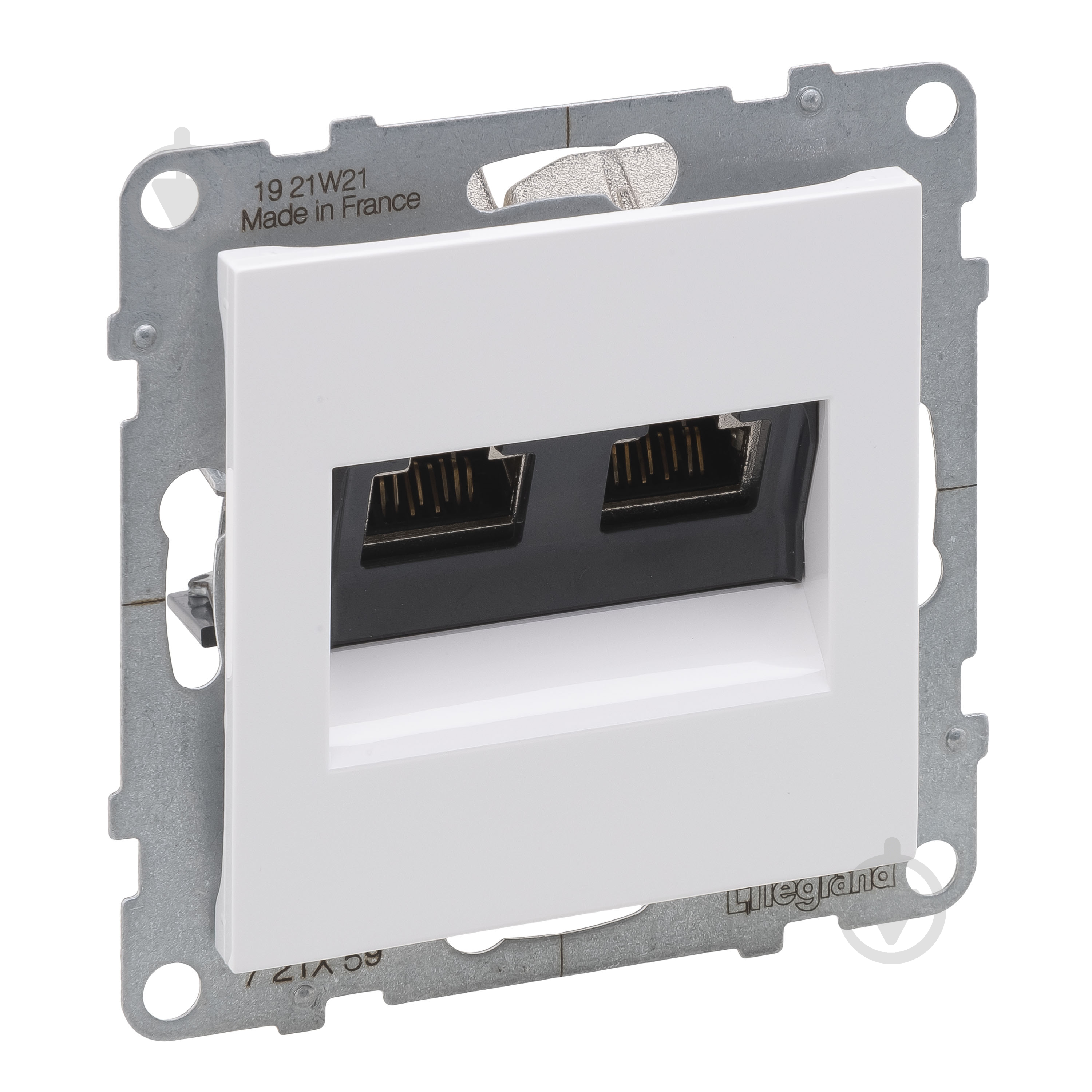 Розетка компьютерная Legrand Suno IP20 белый 721159 - фото 1