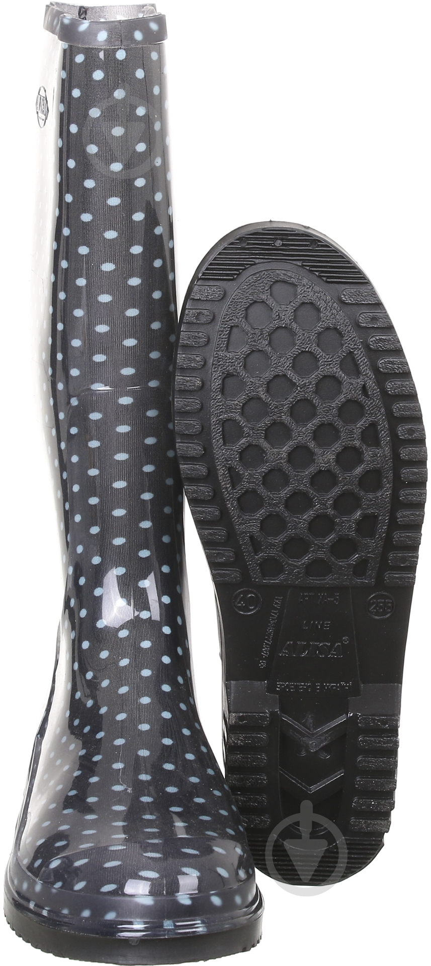 Чоботи Alisa Line р.40 блакитний горох - фото 3 Чоботи Alisa Line р.40 блакитний горох - фото 3