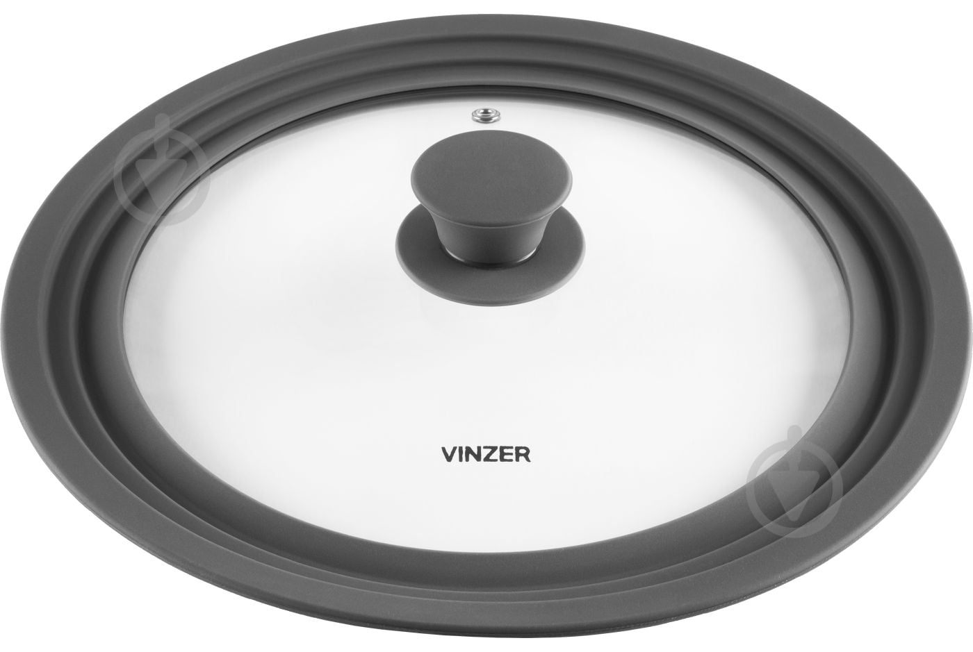 Крышка стеклянная Vinzer 24-28 см 89253 - фото 1