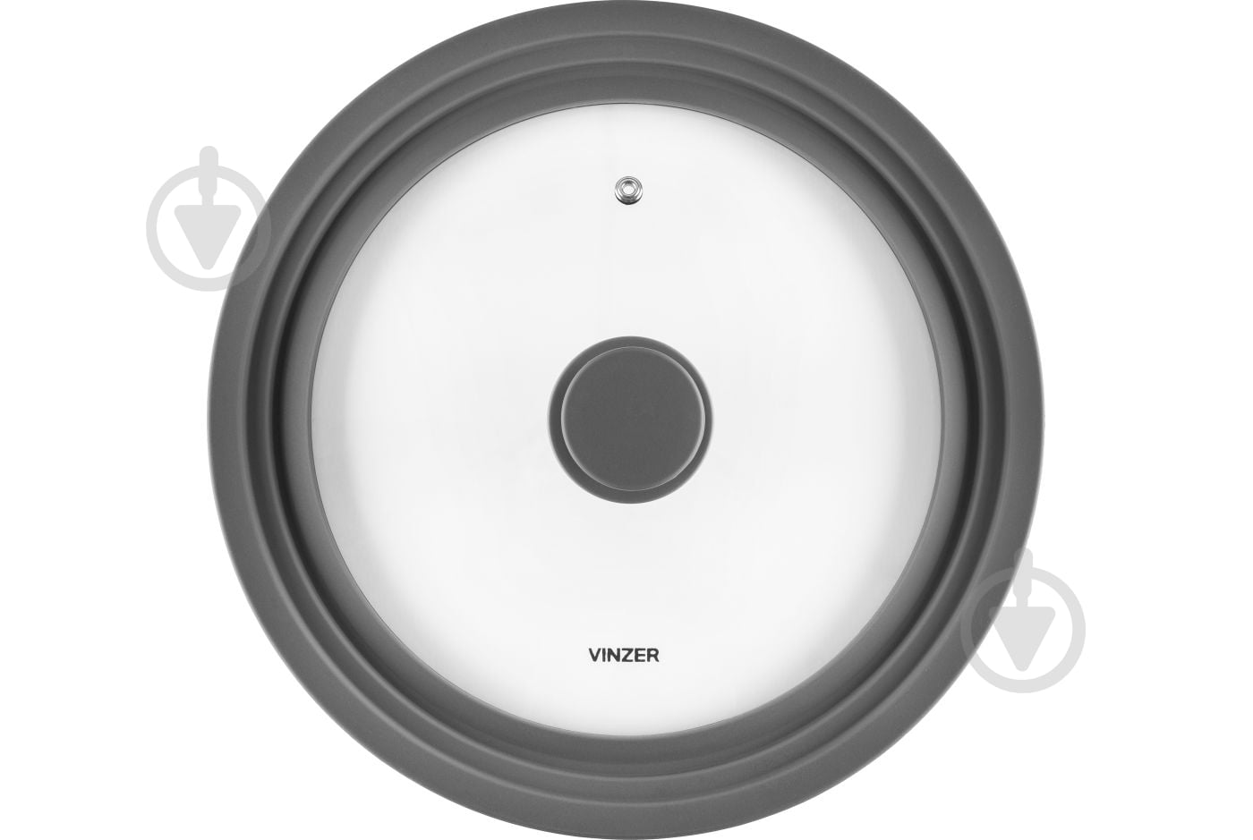 Крышка стеклянная Vinzer 24-28 см 89253 - фото 2