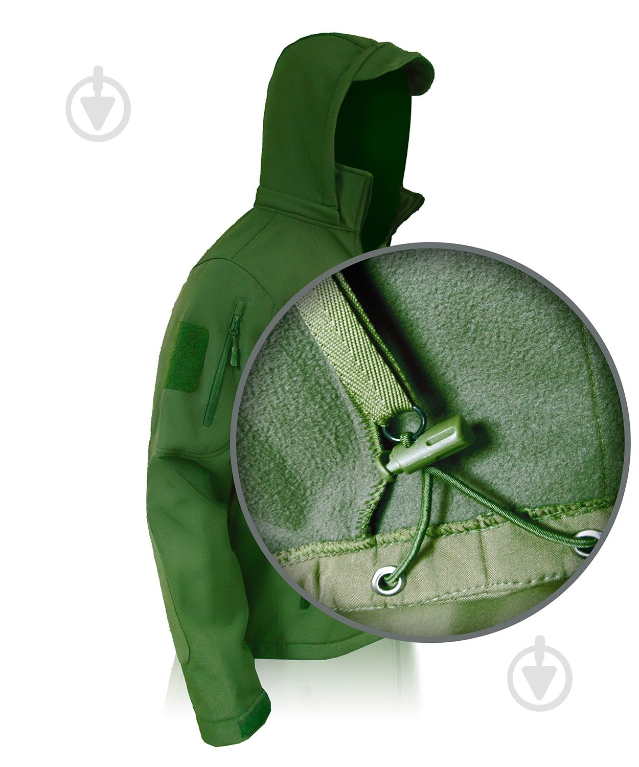 Куртка мужская 1991 ТМ Softshell 43804-7-XL р.XL olive - фото 4 Куртка мужская 1991 ТМ Softshell 43804-7-XL р.XL olive - фото 4