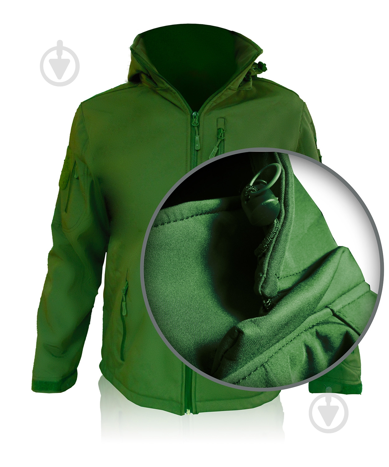 Куртка мужская 1991 ТМ Softshell 43804-7-XL р.XL olive - фото 5 Куртка мужская 1991 ТМ Softshell 43804-7-XL р.XL olive - фото 5