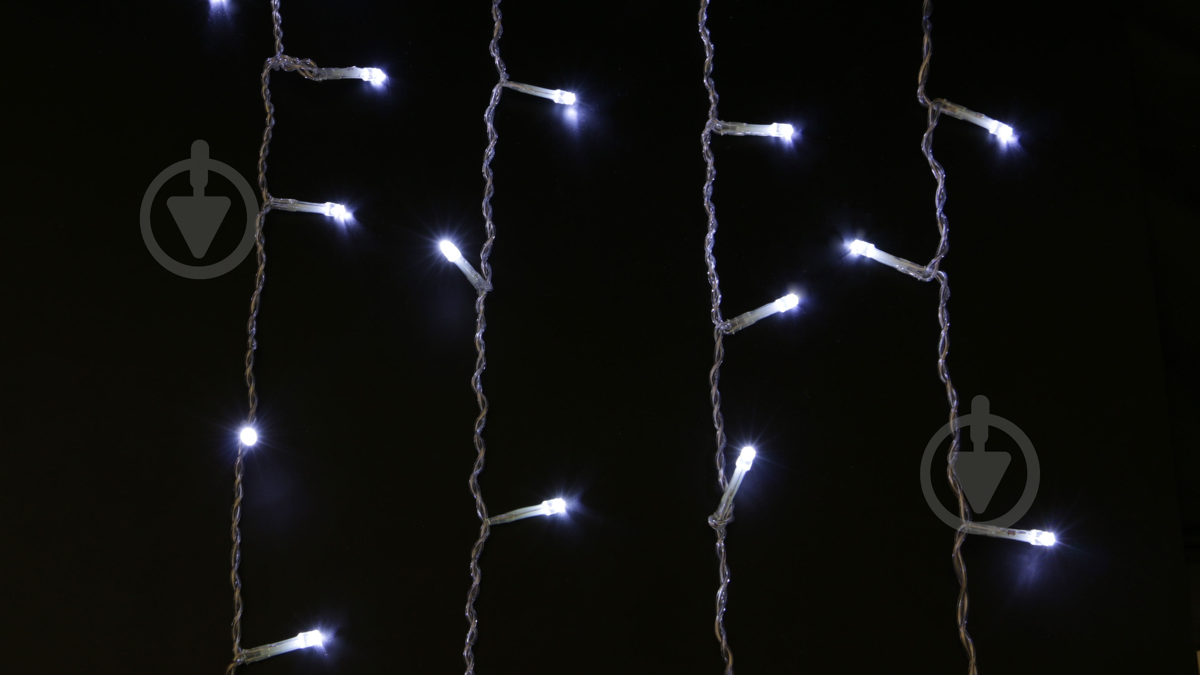 Электрогирлянда-штора Феєрія белая встроенный светодиод (LED) 600 ламп 2,7 м - фото 4