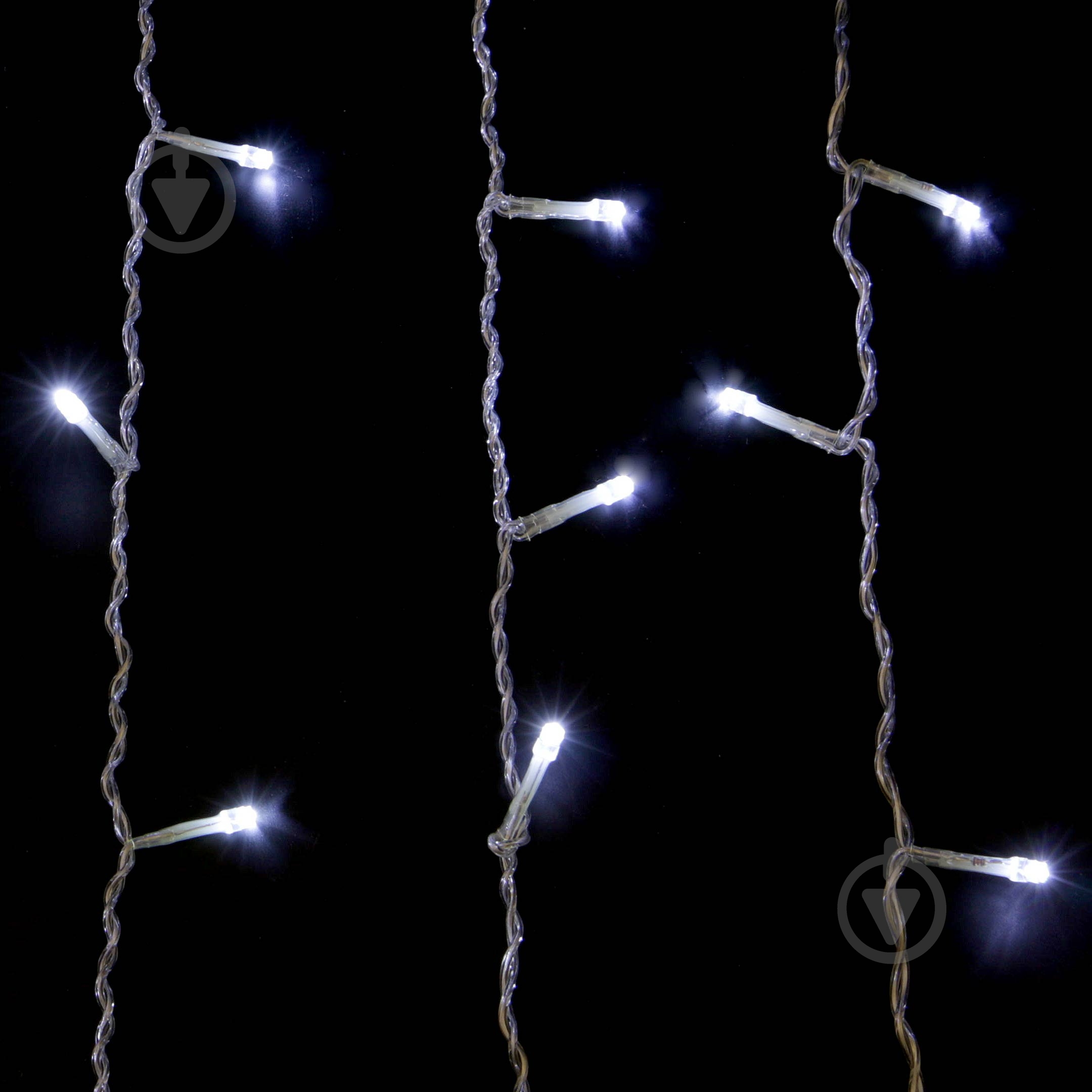 Электрогирлянда-штора Феєрія белая встроенный светодиод (LED) 600 ламп 2,7 м - фото 3