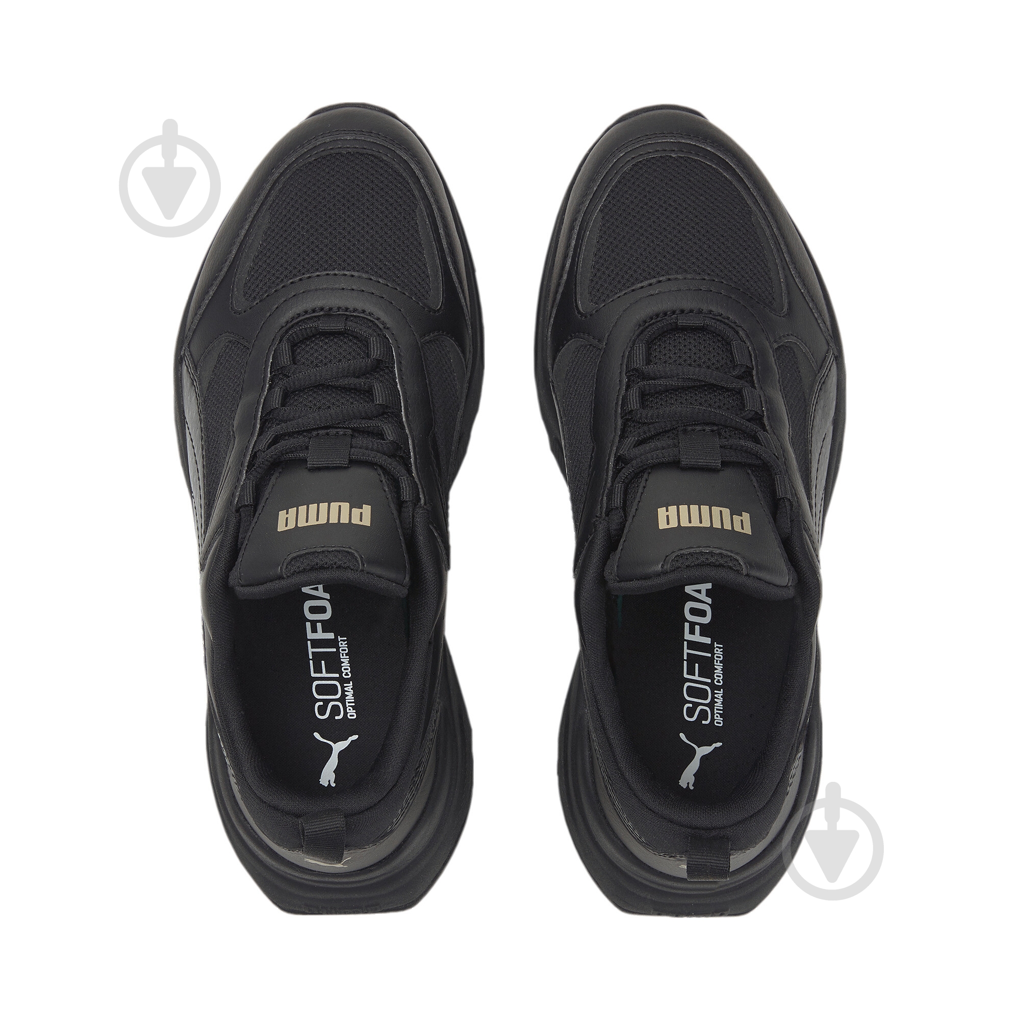 Кросівки жіночі демісезонні Puma Cassia 38464702 р.41 чорні - фото 4