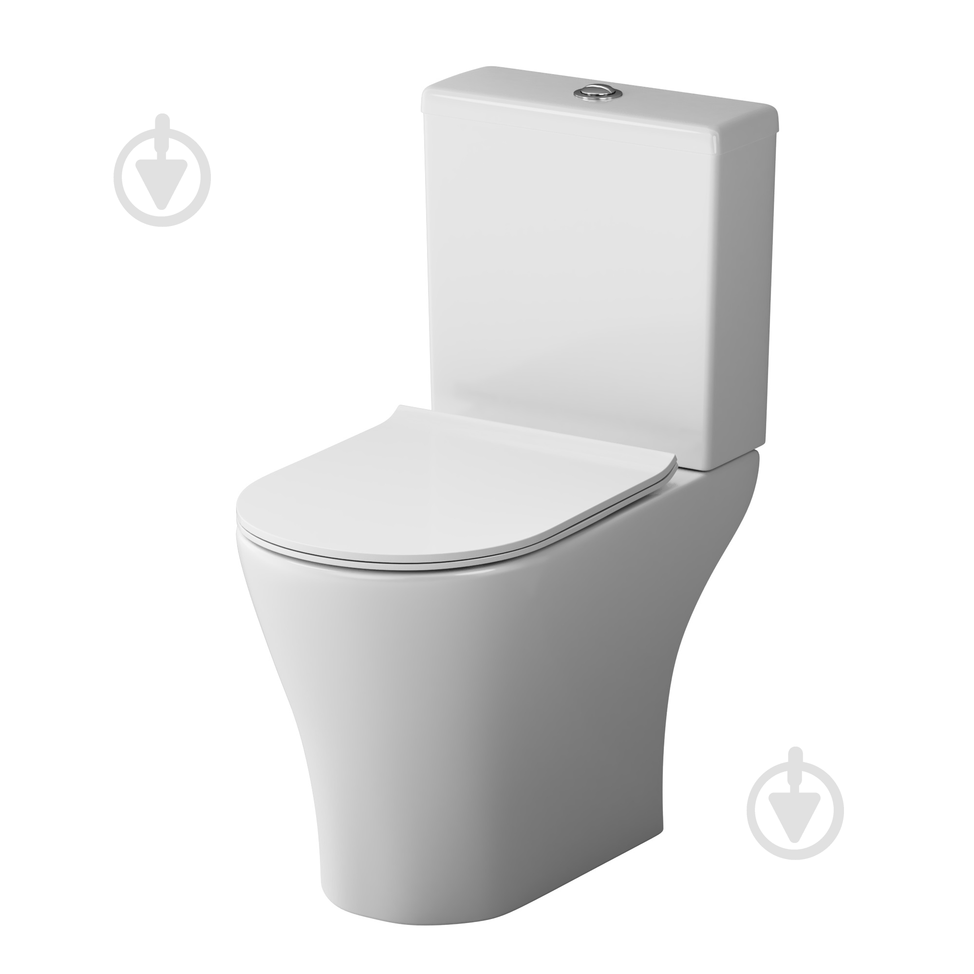 Унитаз-компакт AM.PM с сиденьем микролифт C858608SC Joy - фото 1 Унитаз-компакт AM.PM с сиденьем микролифт C858608SC Joy - фото 1