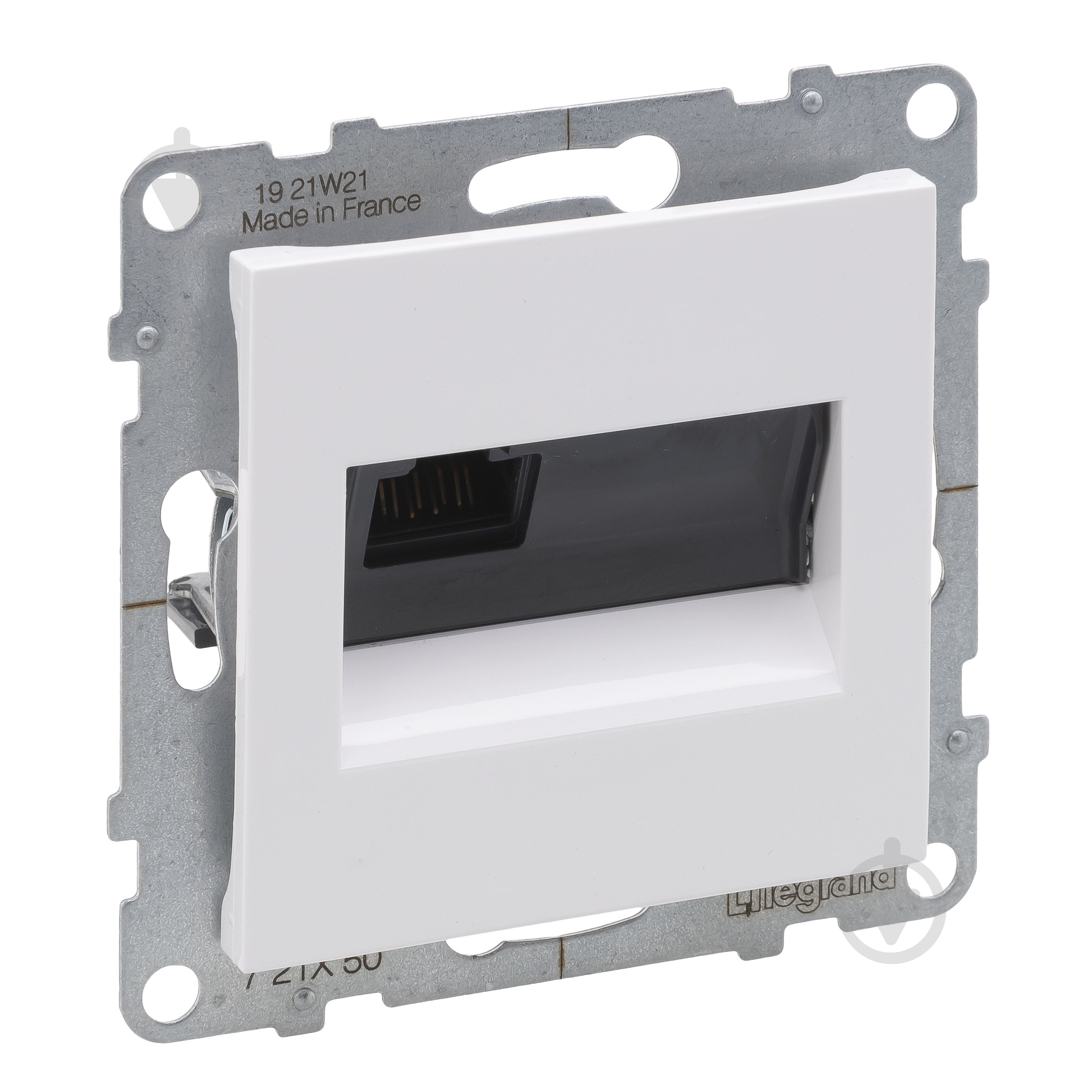 Розетка компьютерная Legrand Suno IP20 белый 721150 - фото 1
