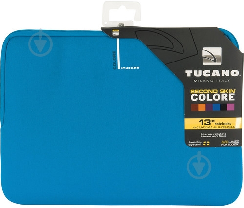 Чохол для ноутбука Tucano Folder X Notebook WS 13" blue (BFC1314-B) - фото 4 Чохол для ноутбука Tucano Folder X Notebook WS 13" blue (BFC1314-B) - фото 4