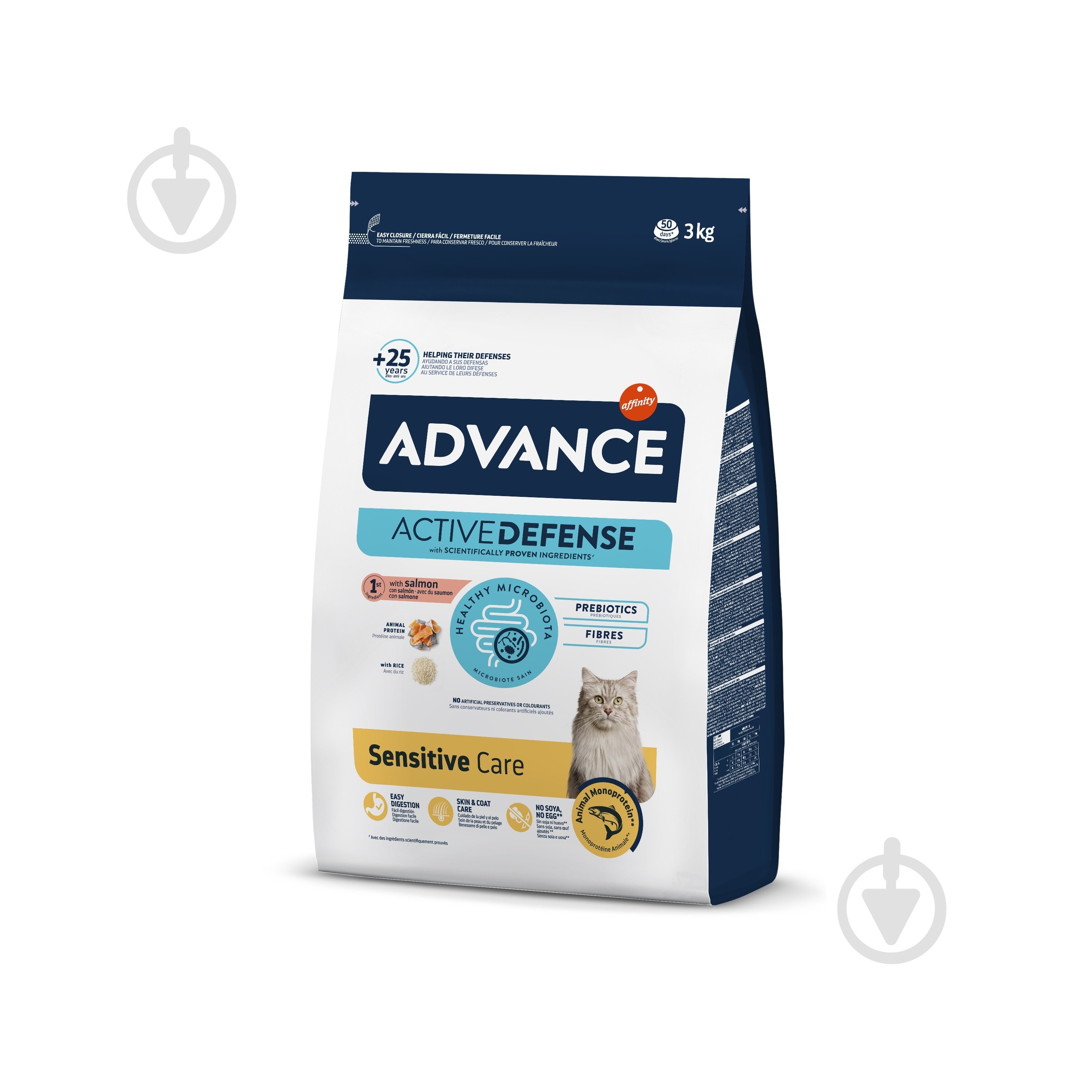 Корм Advance с лососем и рисом 3 кг - фото 1