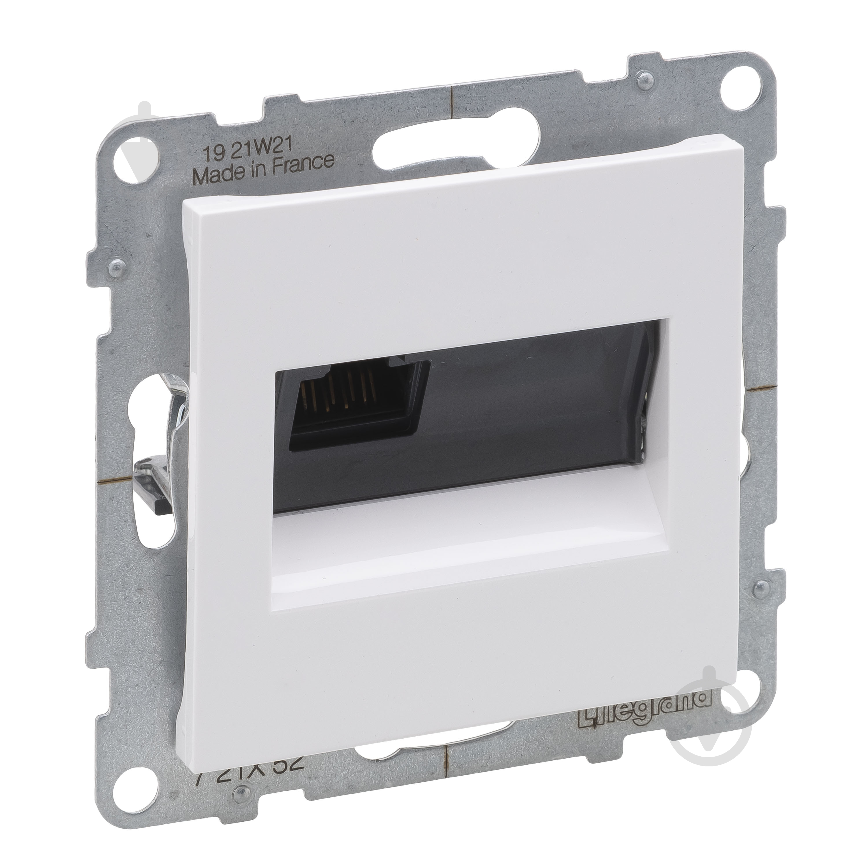 Розетка компьютерная Legrand Suno IP20 белый 721152 - фото 1