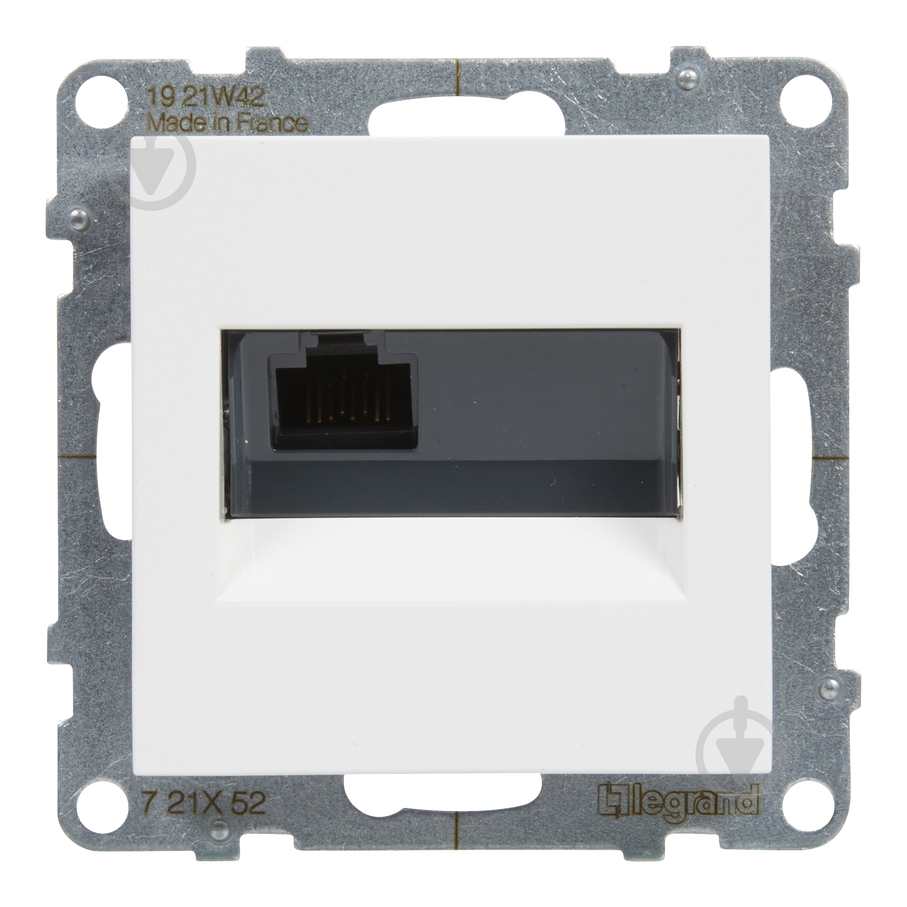 Розетка компьютерная Legrand Suno IP20 белый 721152 - фото 2