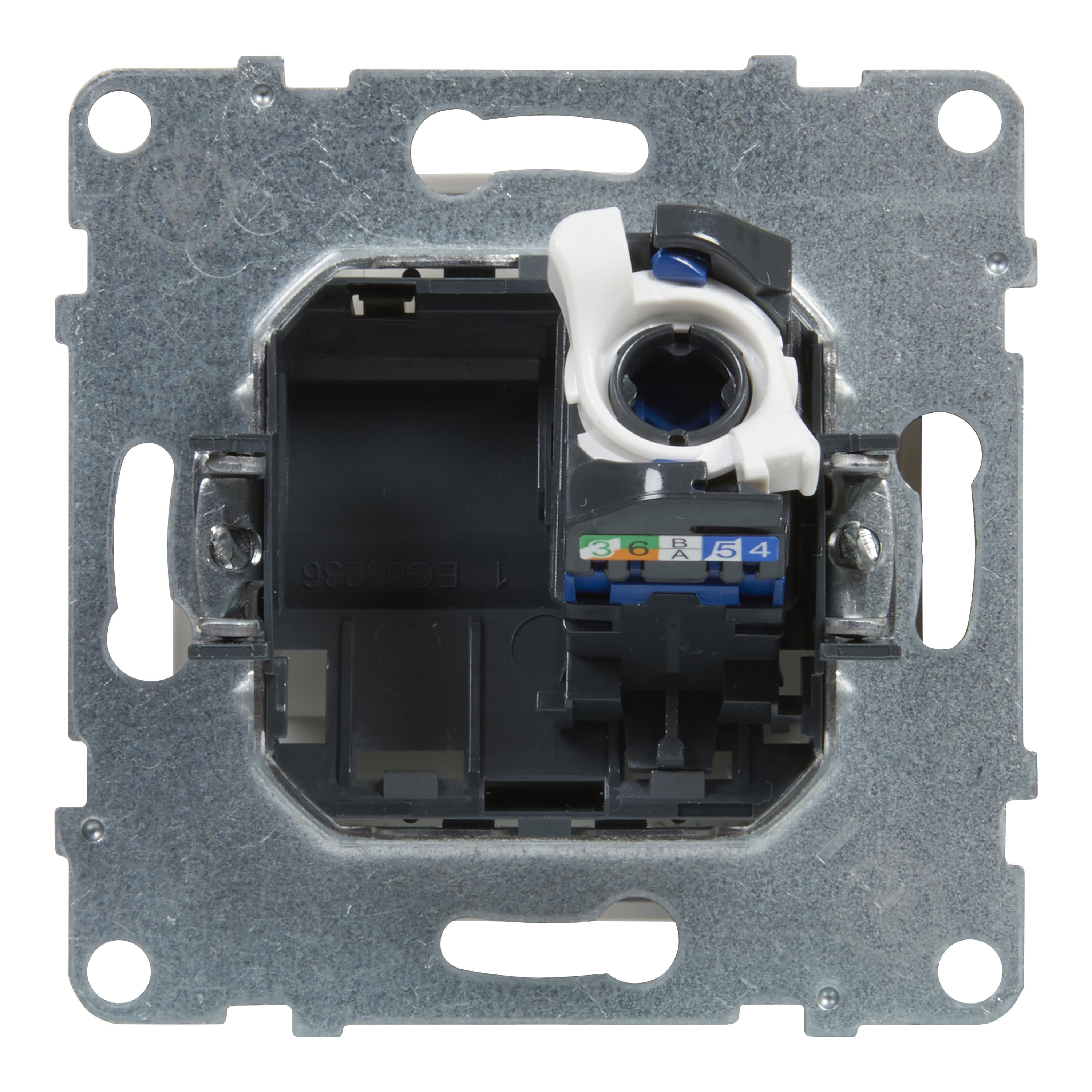 Розетка компьютерная Legrand Suno IP20 белый 721152 - фото 5