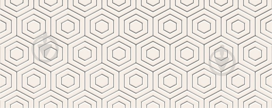Декор Golden Tile Arcobaleno Argento №5 ivory 9МА451 20x50 см - фото 1