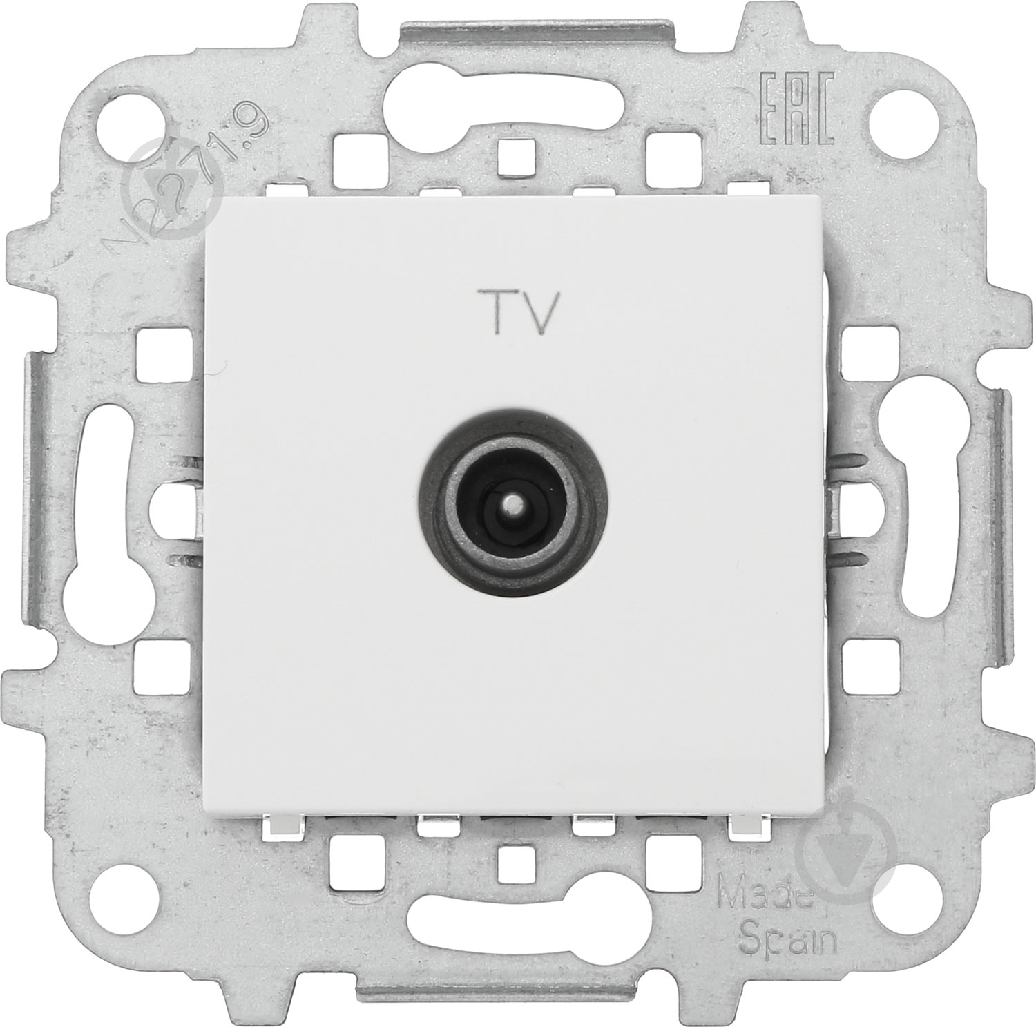 Розетка TV ABB Zenit белый N2250.7 BL DIY - фото 1