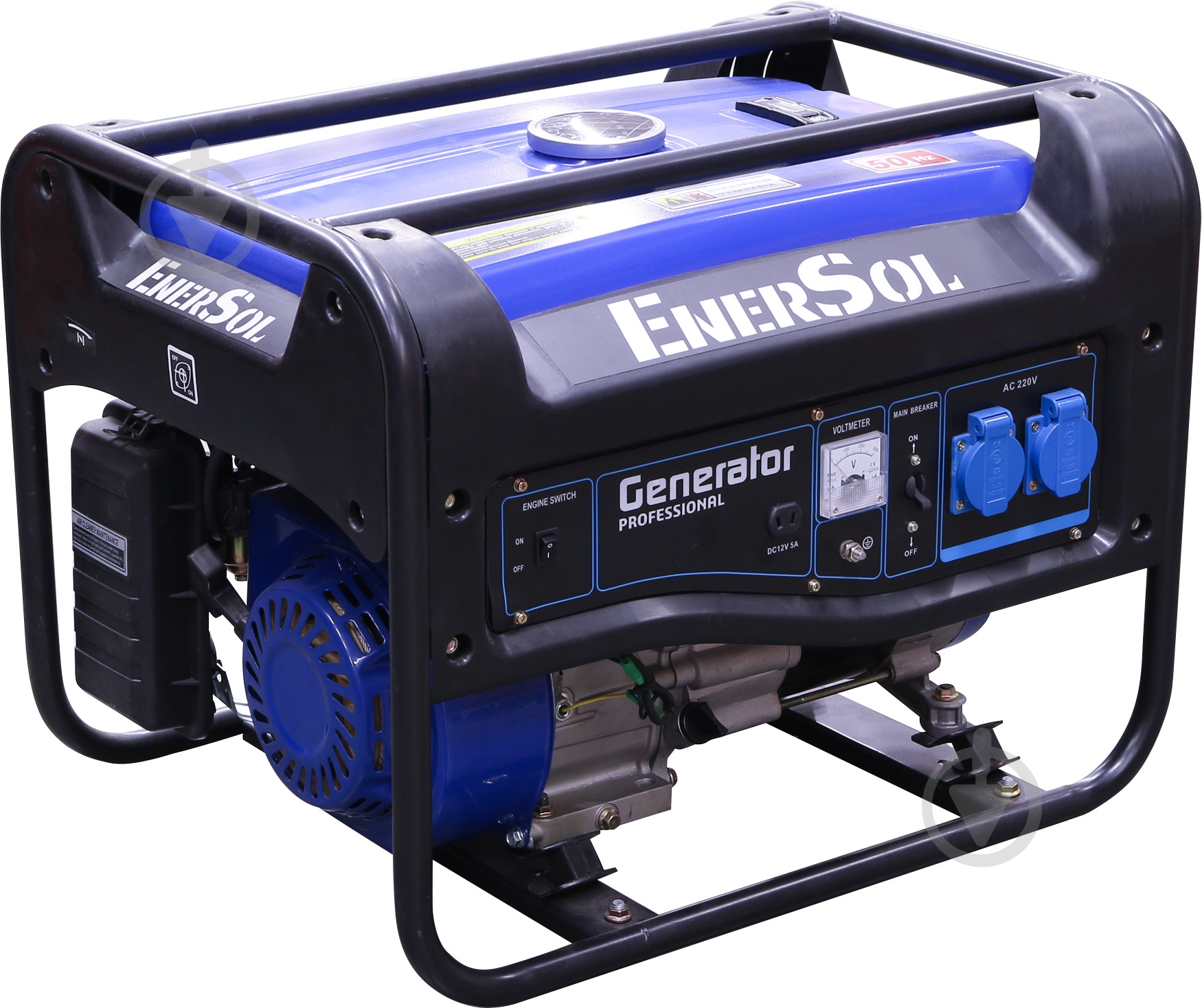 Генератор бензиновий EnerSol 2,5 кВт / 3 кВт 220 В SG-3(B) - фото 1