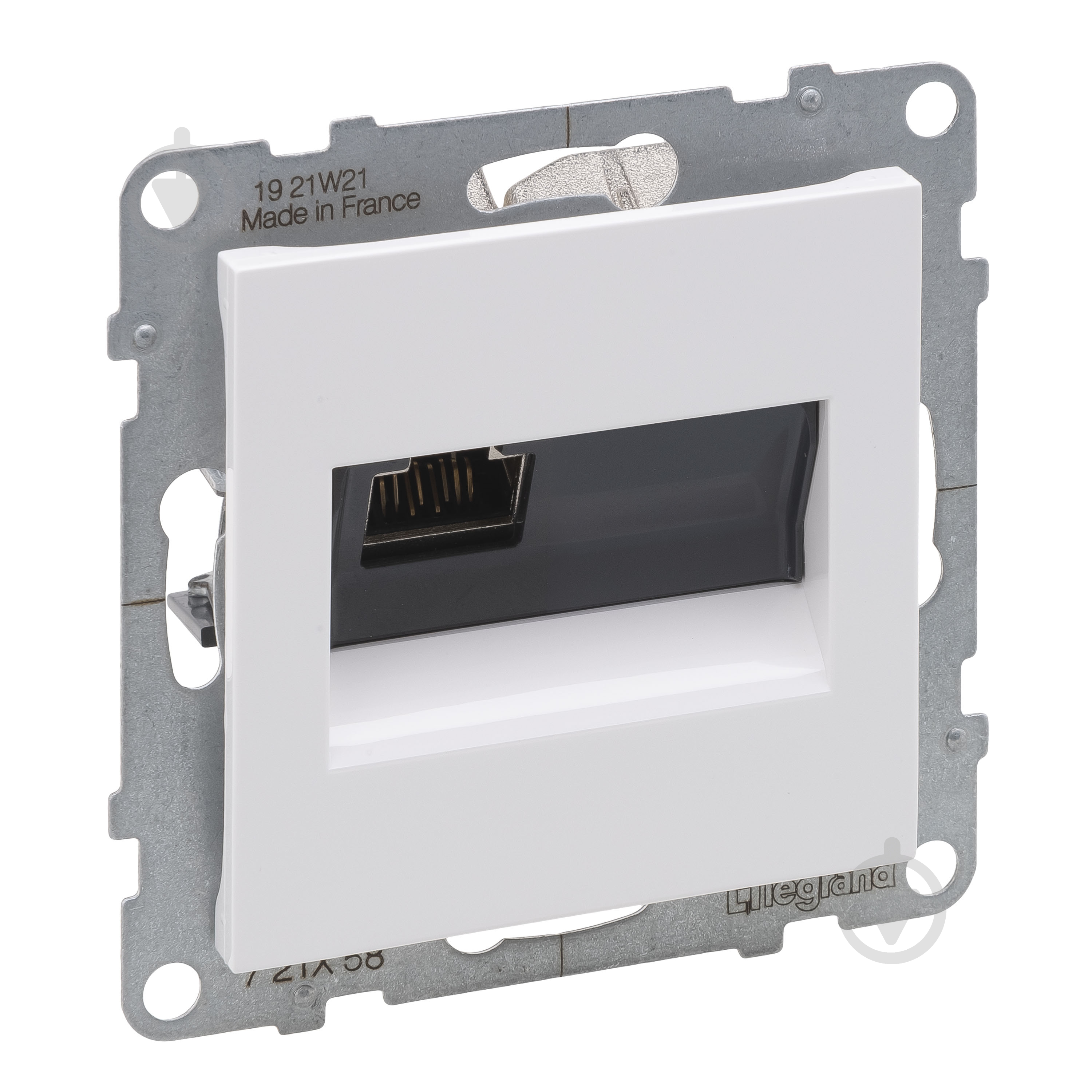 Розетка компьютерная Legrand Suno IP20 белый 721158 - фото 1