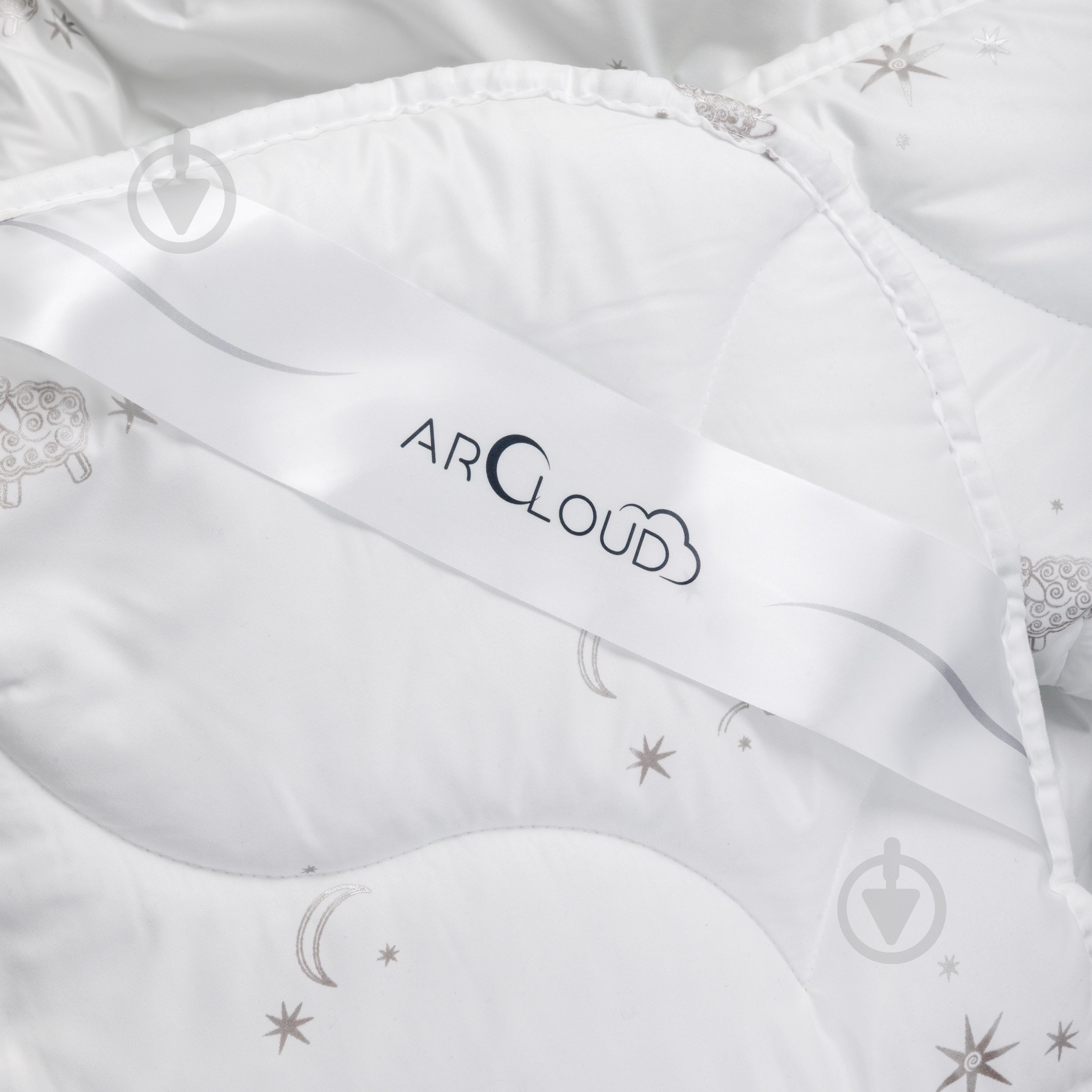Одеяло шерстяное Merino / Мерино 140x205 см ARCLOUD 201 Белая - фото 4