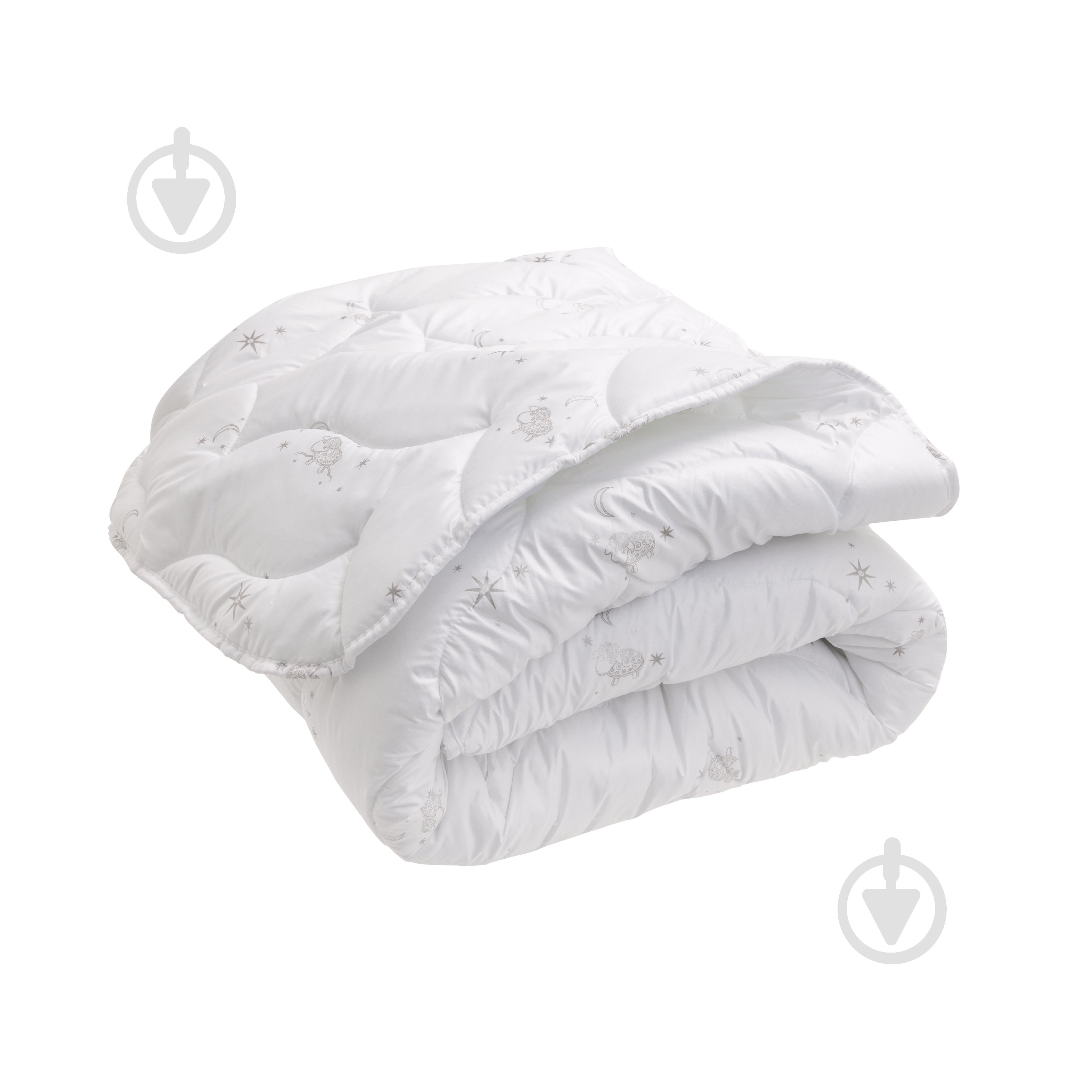 Одеяло шерстяное Merino / Мерино 140x205 см ARCLOUD 201 Белая - фото 1