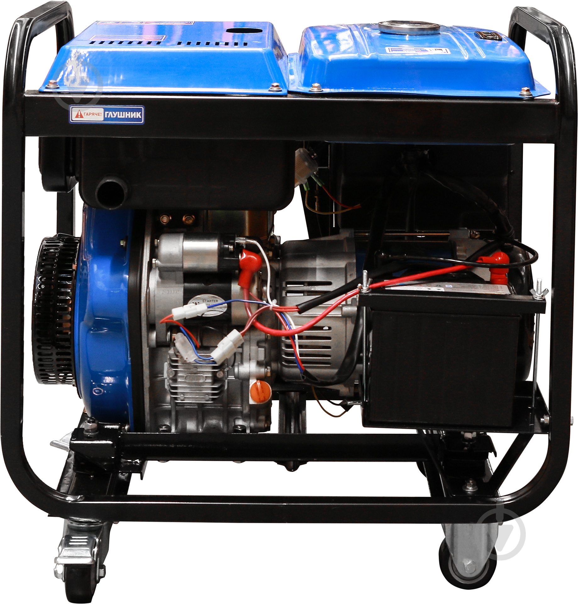 Генератор дизельний Werk 5 кВт / 5,5 кВт 380 В 69112 - фото 3